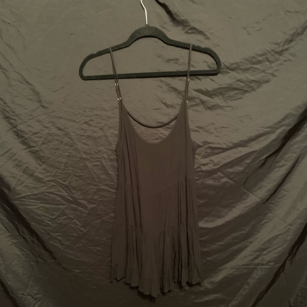 Black flowy dress